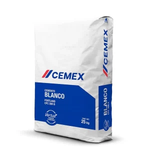 CEMENTO BLANCO 25 KGS MTY